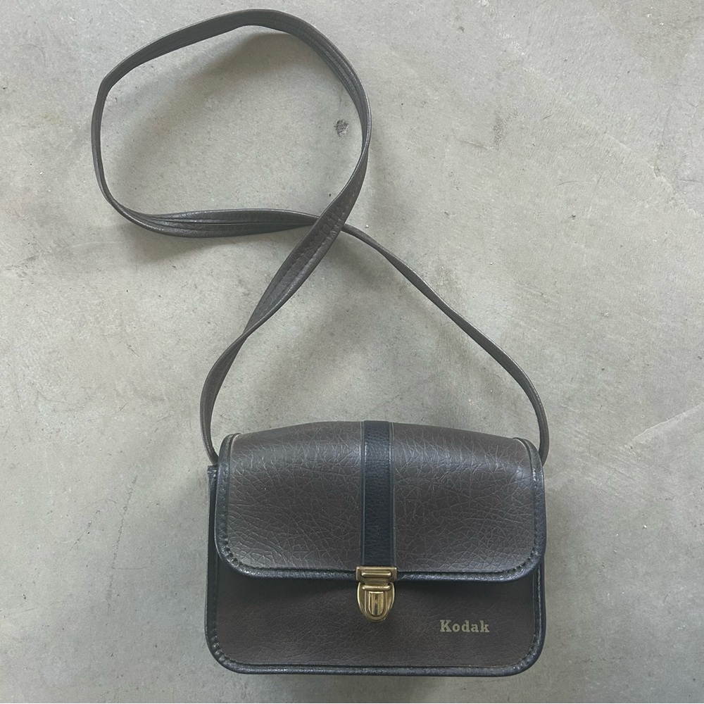 Vintage camera bag/retro purse
